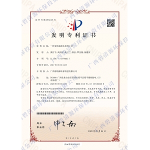 發(fā)明專利：一種有機(jī)氮廢水處理工藝